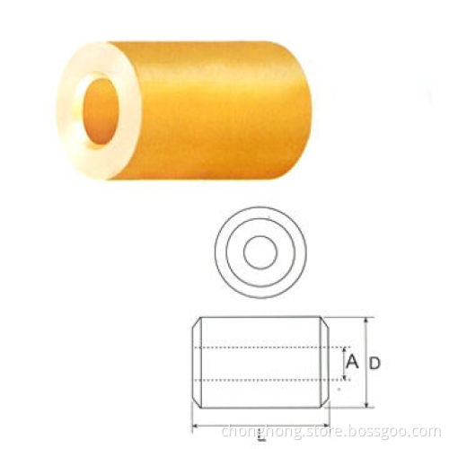Button Stop, Measures 3/64 to 5/16-inch, Made of Copper/Brass Material